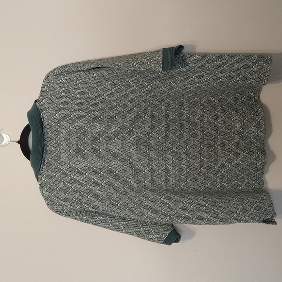 Green lozenge polo - Picture 3 of 3